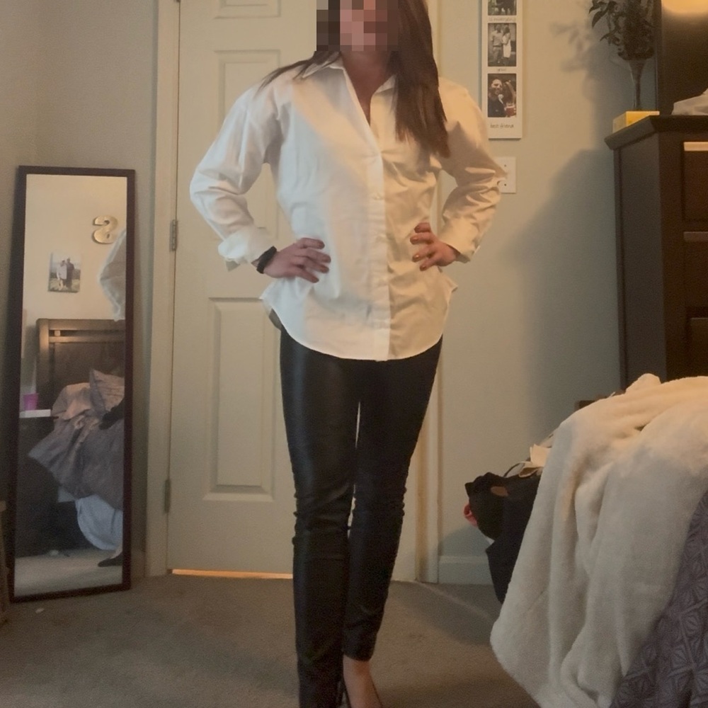 NWT Belted Zara Button Down